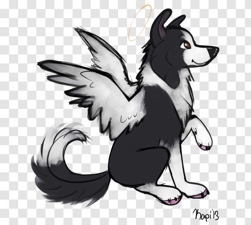 Samoyed Dog Drawing Puppy Pet - Art - Sketch Wings Transparent PNG
