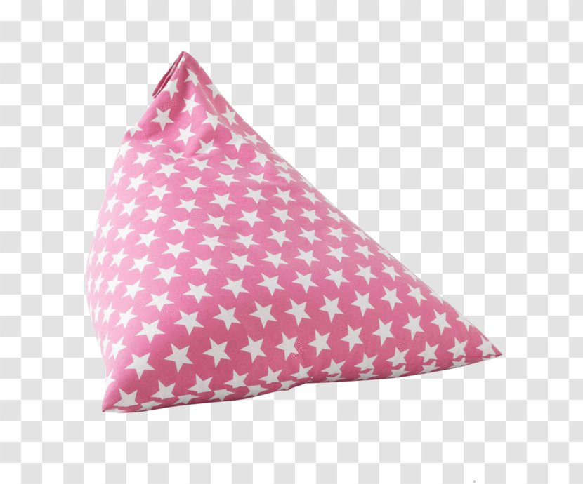 Triangle Pink M - Bean Bags Transparent PNG