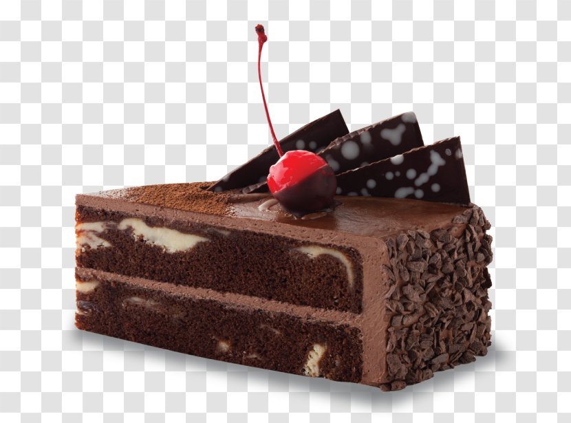Flourless Chocolate Cake Brownie Fudge Sachertorte Transparent PNG