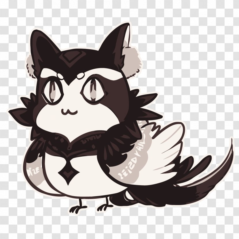 Whiskers Cat Bidding Auction Sniping - Canidae - Vector Cute Little Bird Transparent PNG