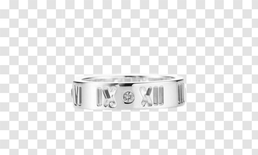 Ring Tiffany & Co. Sapphire Roman Numerals - Metal - 蒂芙尼罗马 Digital Montana Transparent PNG