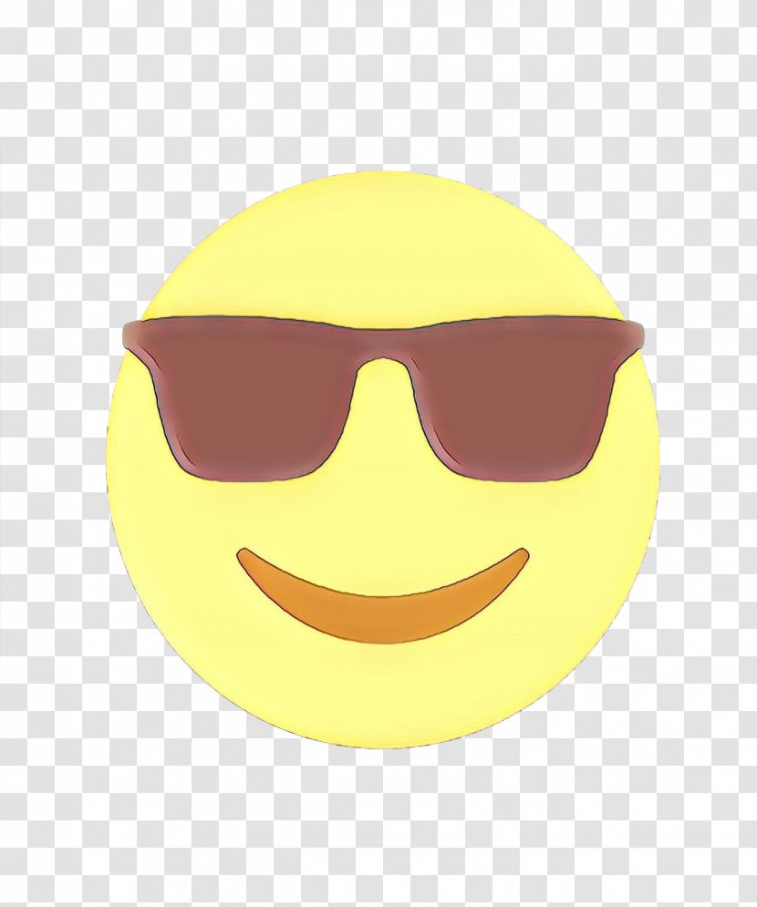 Smiley Sunglasses T-shirt - Face - Facial Expression Transparent PNG