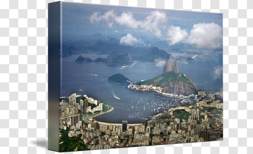 Botafogo Water Resources Inlet Beach City - Panorama - Sugar Loaf Transparent PNG