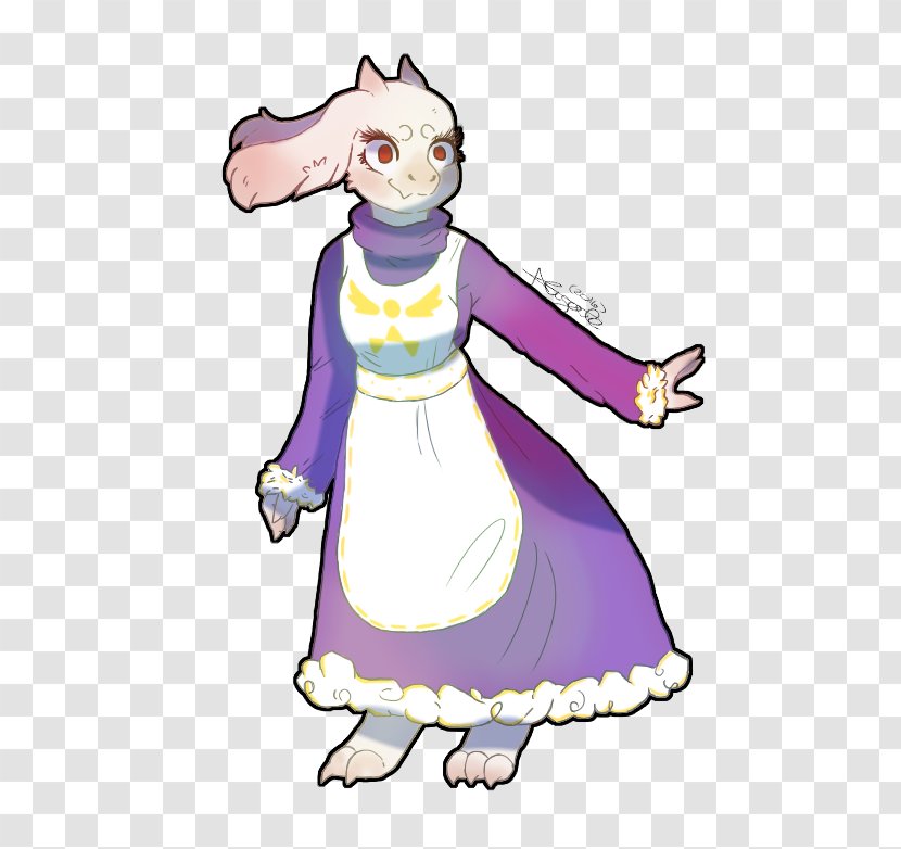 Goat Toriel Undertale - Clothing Transparent PNG