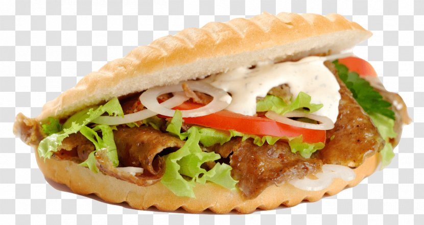 Doner Kebab Gyro Pita Shawarma - Bread Transparent PNG