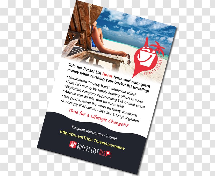 Brand Tool Beach Wedding Invitation - Brochure - Postcard Back Transparent PNG