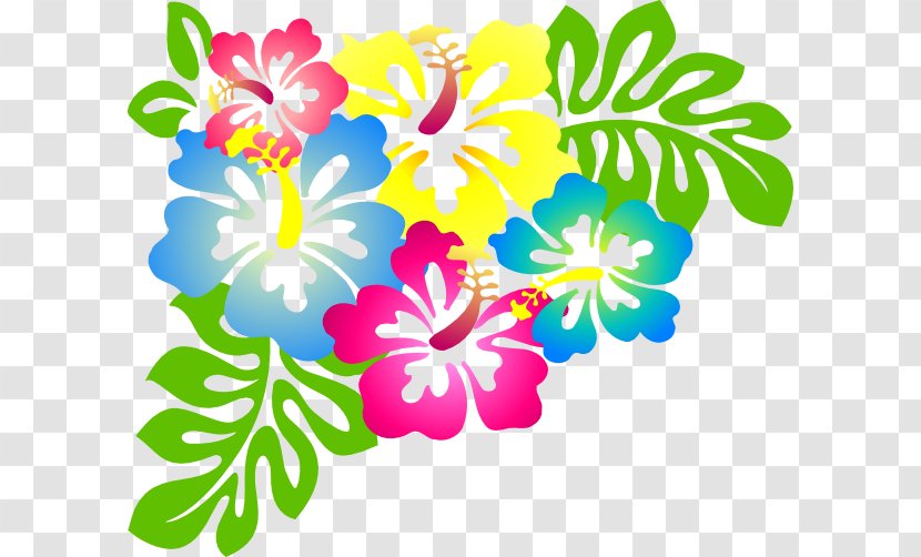 Hawaiian Luau Clip Art - Hawaii Flores Transparent PNG