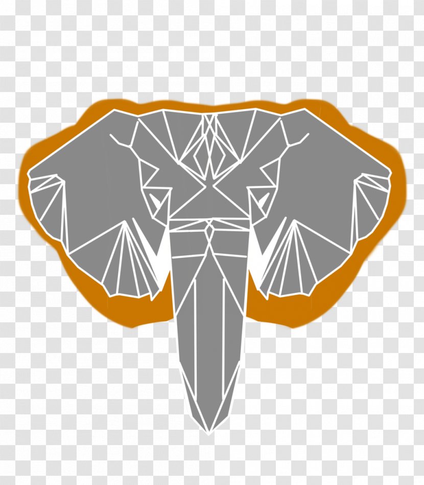 Symmetry Animal Pattern - Symbol - Geometric Elephant Transparent PNG