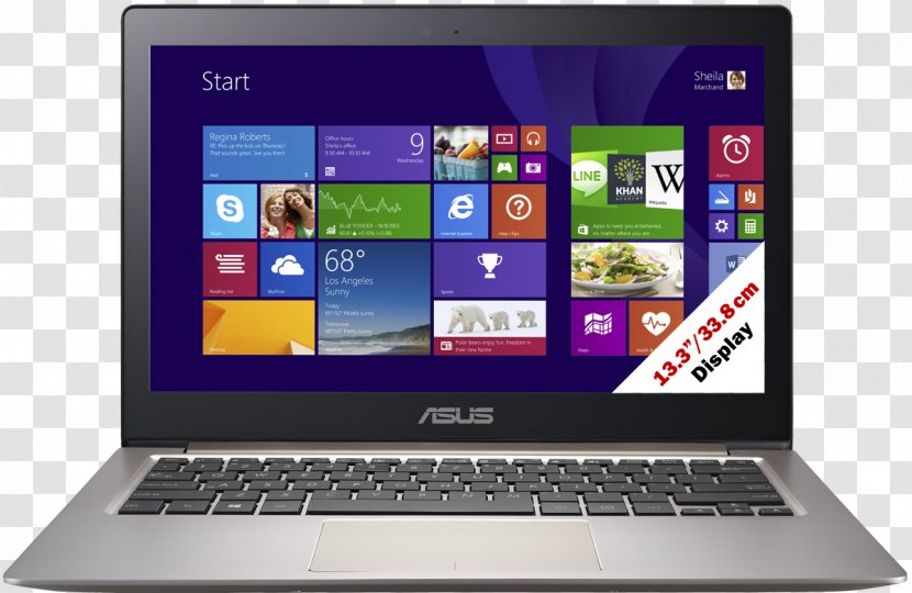 Laptop ASUS ZenBook UX303 Intel Core I5 - Computer Hardware Transparent PNG