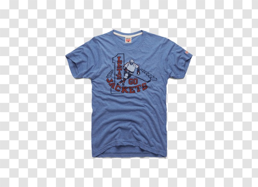 T-shirt Sleeve Font - Blue - Shirt Delivery Transparent PNG
