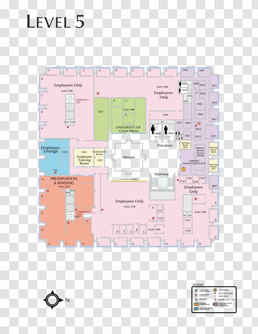 Floor Plan University Of Utah Flooring - Schematic - Design Transparent PNG