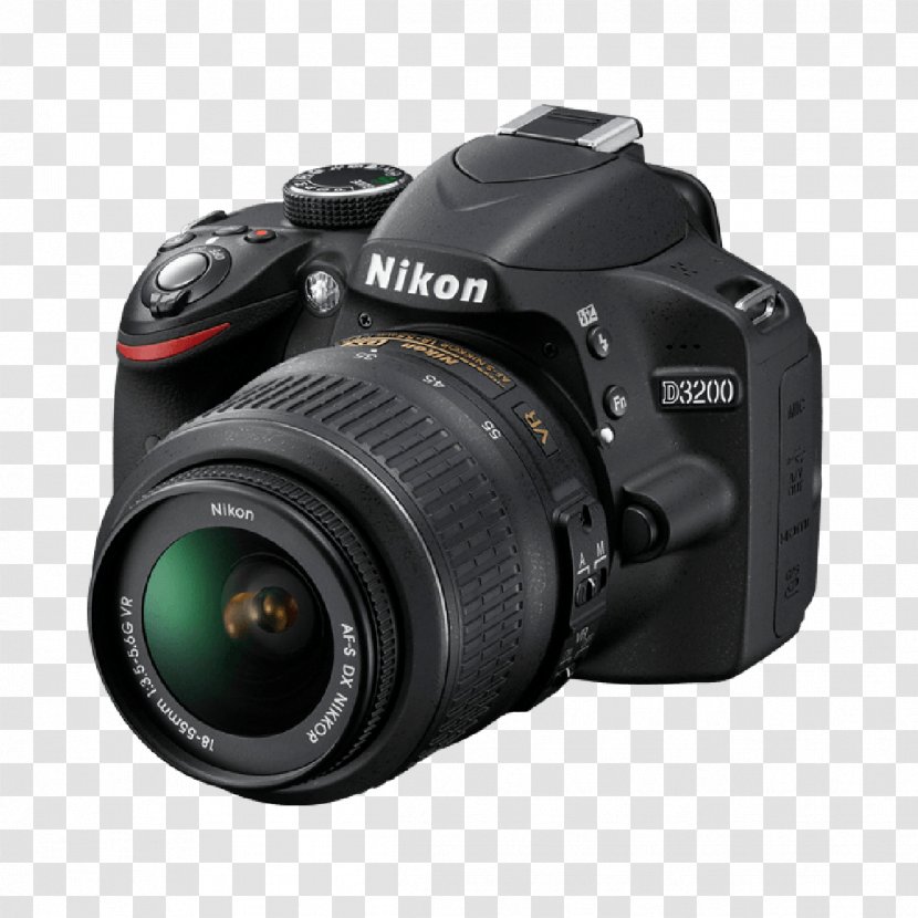 Nikon D3100 D3200 D5100 Digital SLR - Lens Hood - Camera Transparent PNG