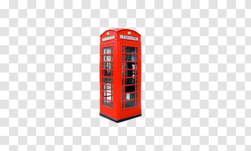 Walton-on-Thames Telephone Booth Red Box - United Kingdom - Bus Transparent PNG
