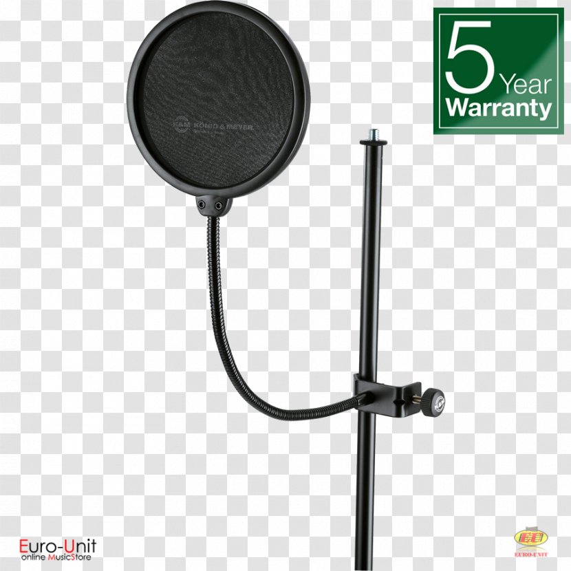 Microphone Stands Pop Filter Recording Studio Sound - Frame - European Wind Stereo Transparent PNG