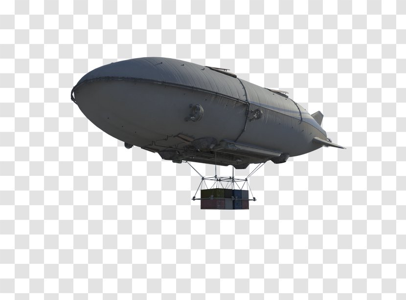 Zeppelin Blimp Rigid Airship - Animation Transparent PNG