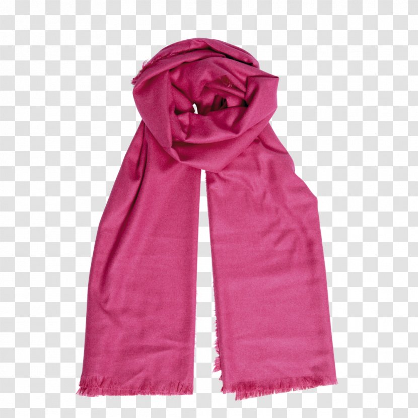 Scarf Cashmere Wool Pink Blue Rose - Silver Transparent PNG