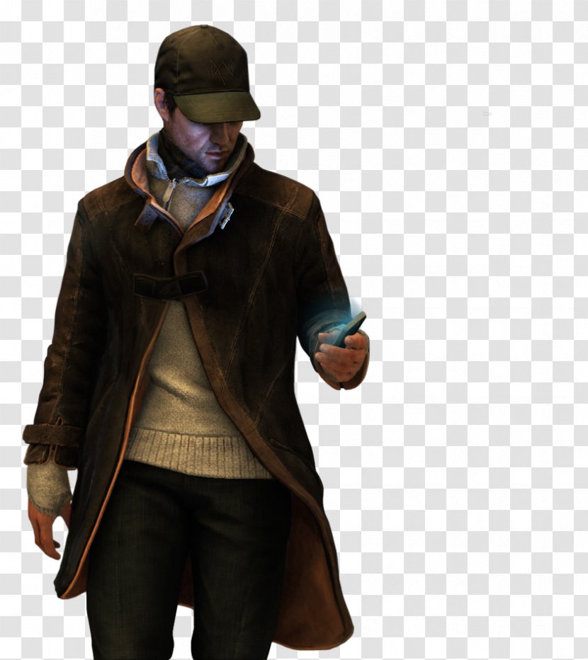 Watch Dogs 2 Aiden Pearce Security Hacker - Outerwear Transparent PNG