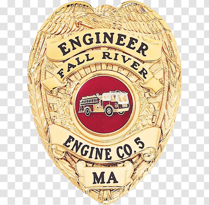 Badge - Fireman Transparent PNG