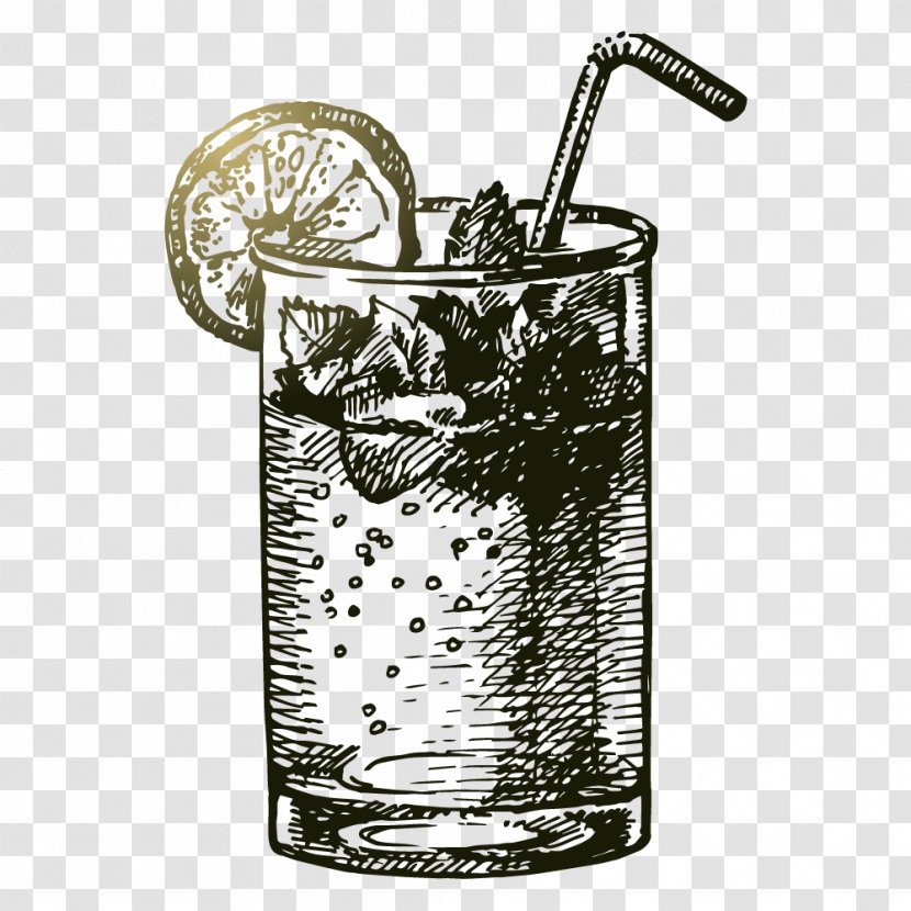 Mojito Cocktail Martini Margarita Rum And Coke - Alcoholic Beverages - Liqueur Transparent PNG