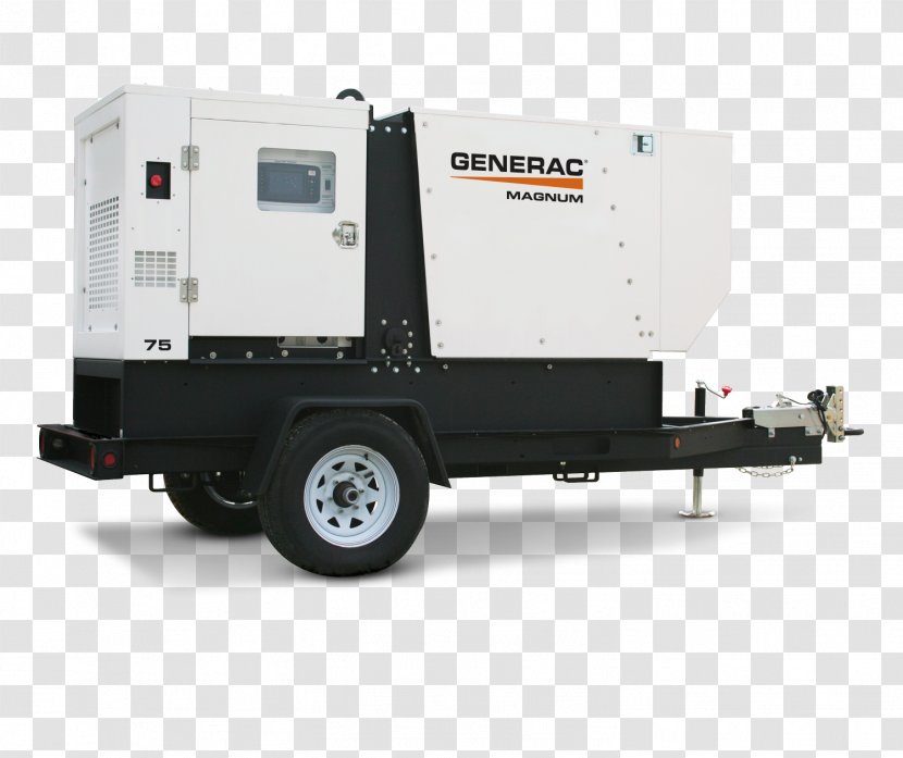 Diesel Generator Electric Engine-generator Generac Power Systems Heavy Machinery - Engine - Motorgenerator Transparent PNG
