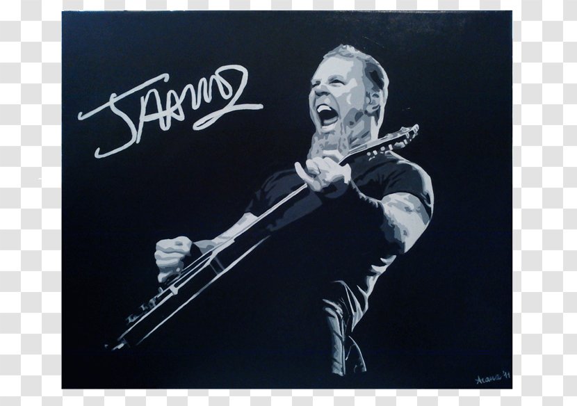 Metallica Desktop Wallpaper Guitarist Heavy Metal - Cartoon - James Hetfield Transparent PNG