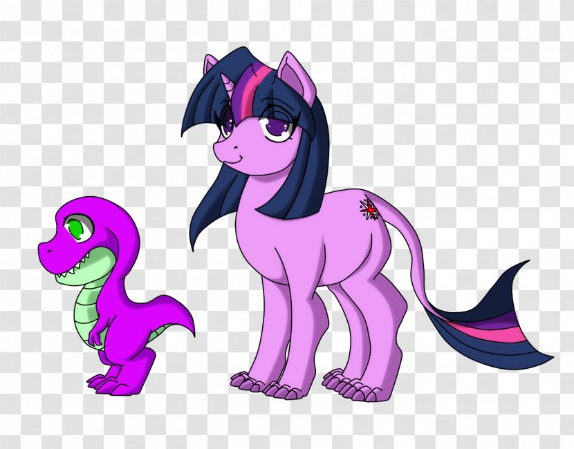 Twilight Sparkle Spike Rainbow Dash Eocene Pony - Horse Transparent PNG
