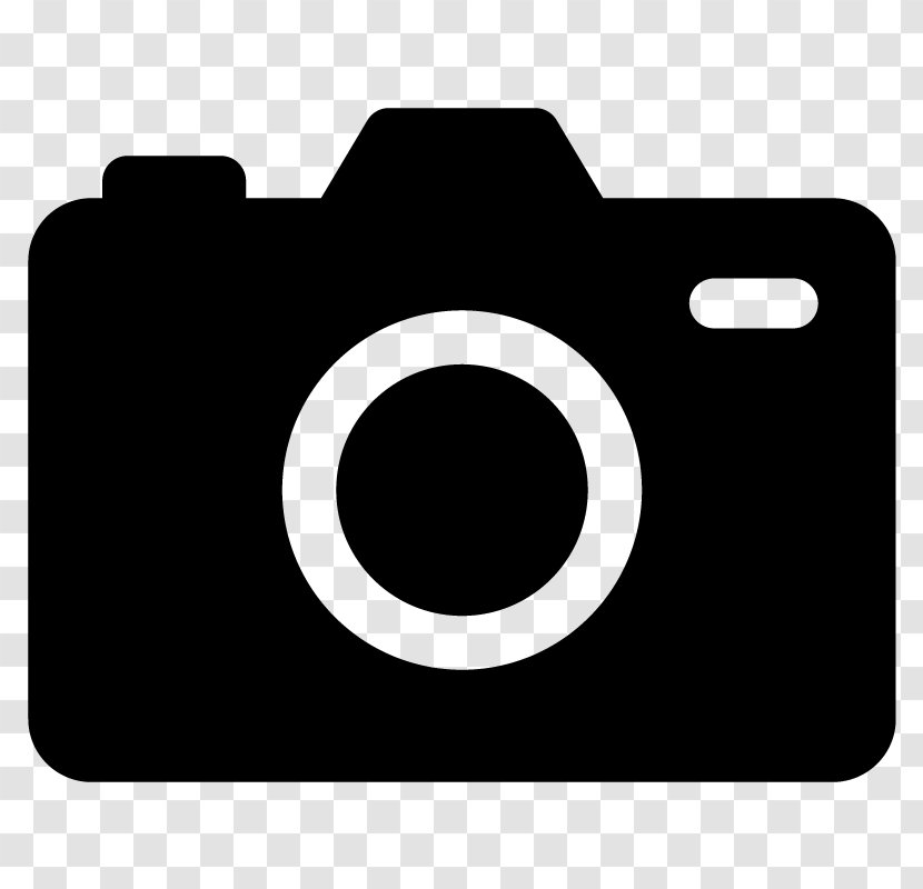 Digital Cameras Photography Clip Art - Black And White - Slr Vector Transparent PNG