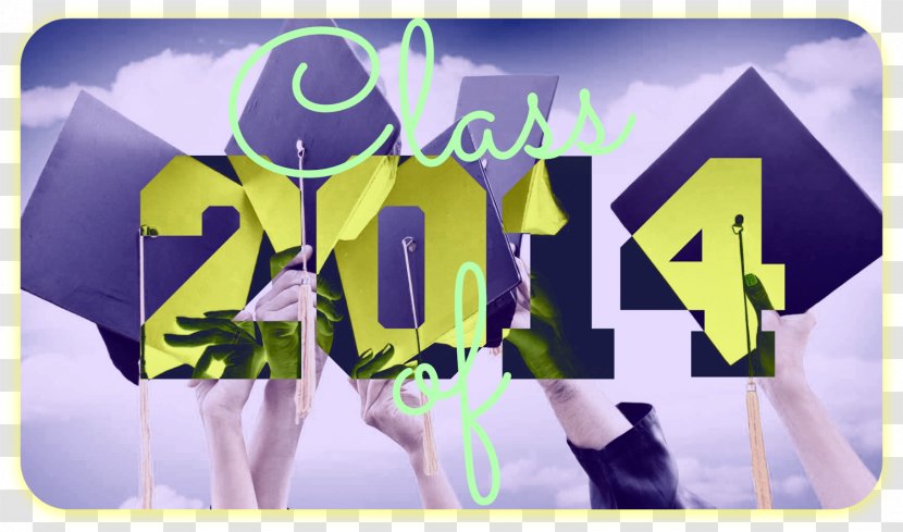 Logo Brand Poster - Purple - Class Graduation Transparent PNG