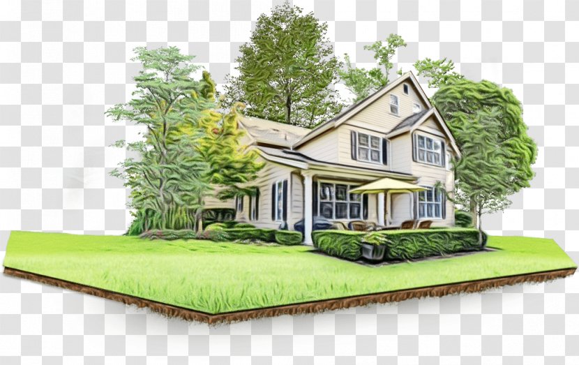 Home House Property Real Estate Building - Roof Residential Area Transparent PNG
