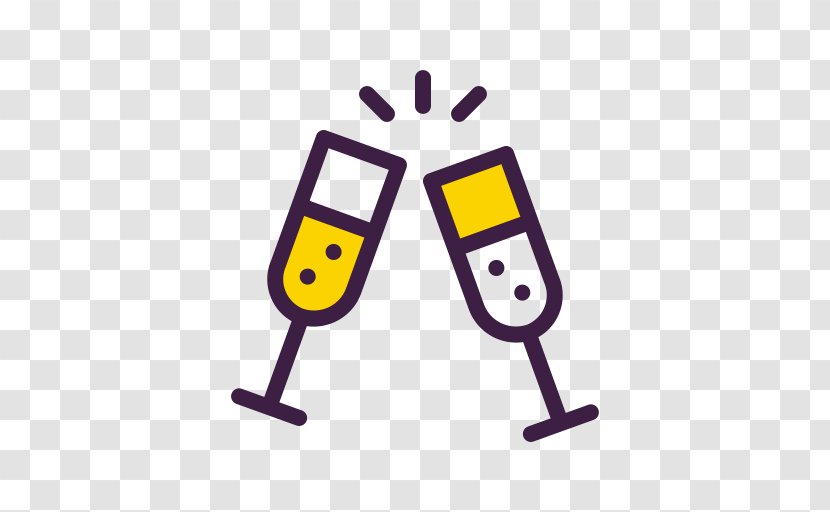 Champagne Clip Art Illustration - Communication Transparent PNG