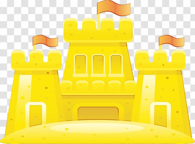Castle Cartoon - Stronghold - Games Yellow Transparent PNG