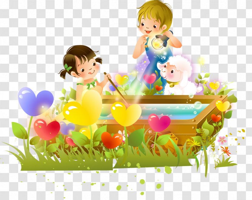 Child - Happiness - Cartoon Happy Children Transparent PNG