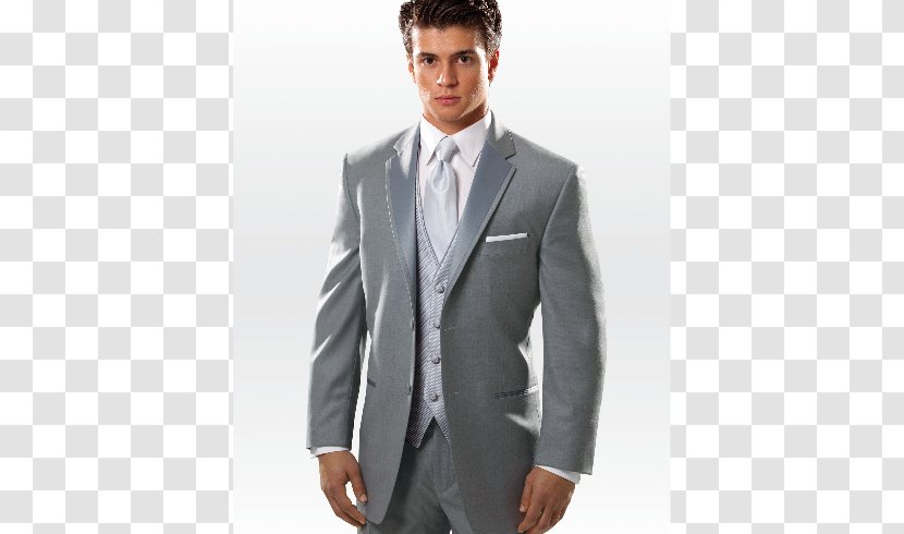 Suit Tuxedo Bridegroom Formal Wear Wedding - Dress Transparent PNG