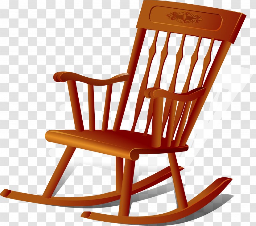 Rocking Chairs Furniture Clip Art - Recliner - Chair Transparent PNG