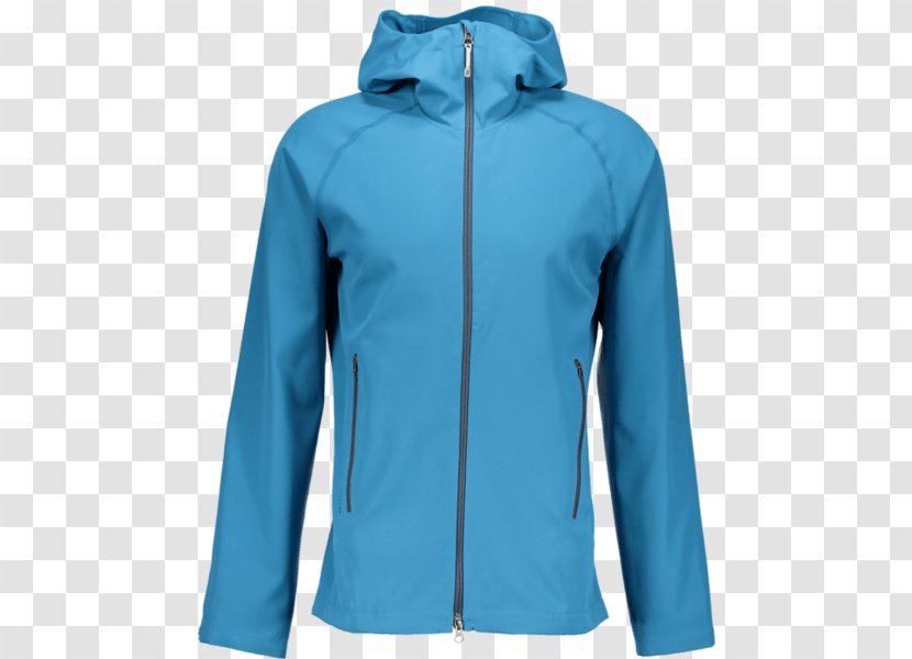 Hoodie T-shirt Jacket Blue Gore-Tex - Turquoise Transparent PNG