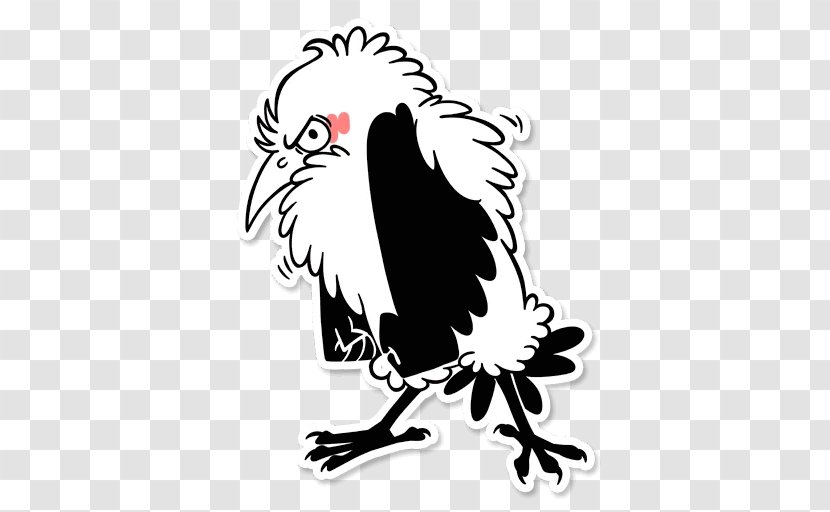 Telegram Owl Sticker Rooster Bird Transparent PNG