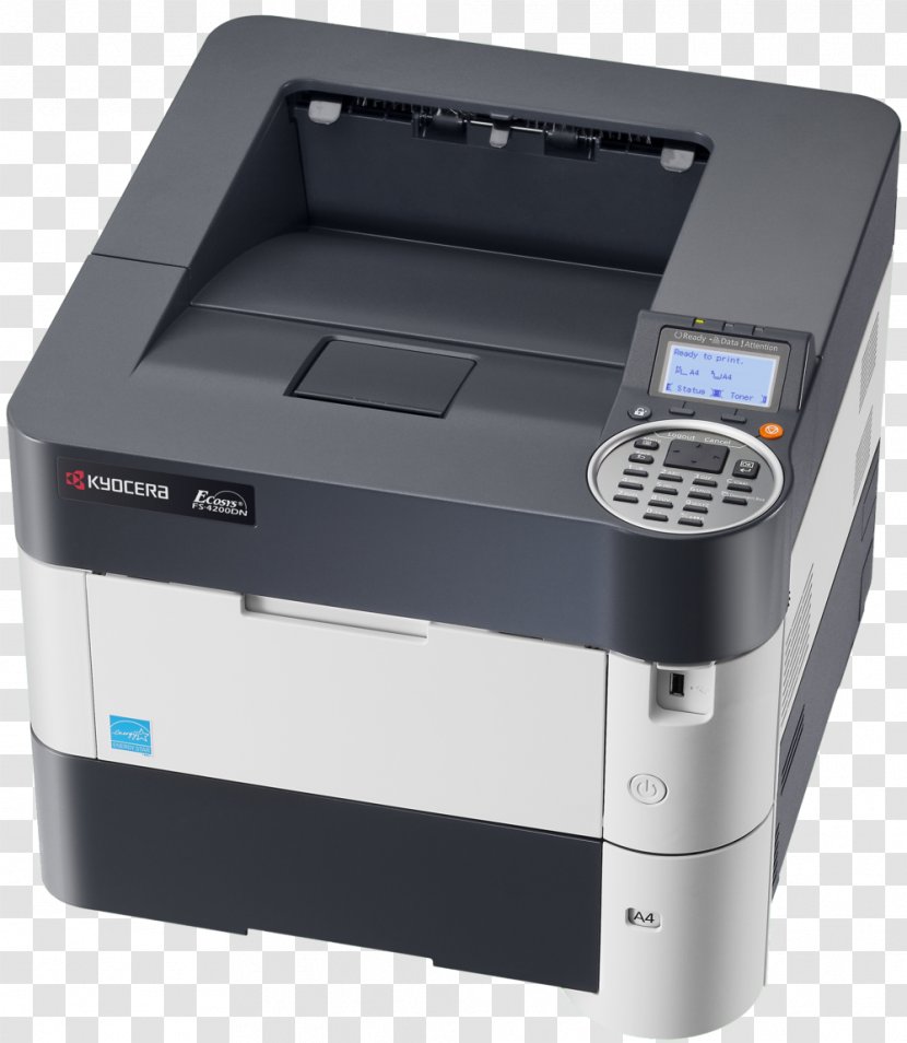 Kyocera FS 4100 Laser Printing Printer 4200 - Electronic Device Transparent PNG