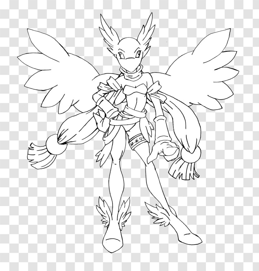 Line Art Insect Drawing Fairy Costume Design Transparent PNG