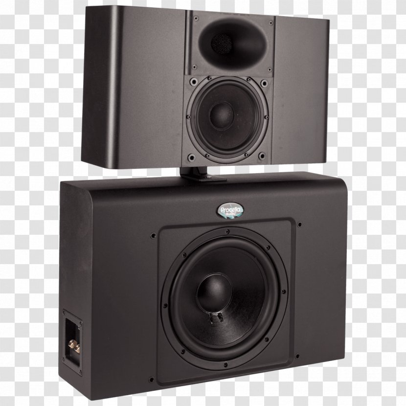 Subwoofer Computer Speakers Loudspeaker Sound Studio Monitor - Technology - Audio Equipment Transparent PNG