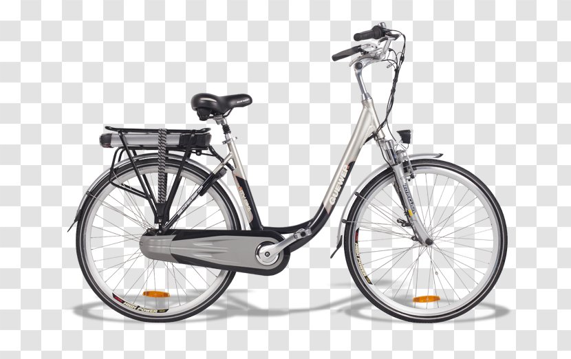 Electric Bicycle Cycling Giant Bicycles Gazelle - Vehicle Transparent PNG