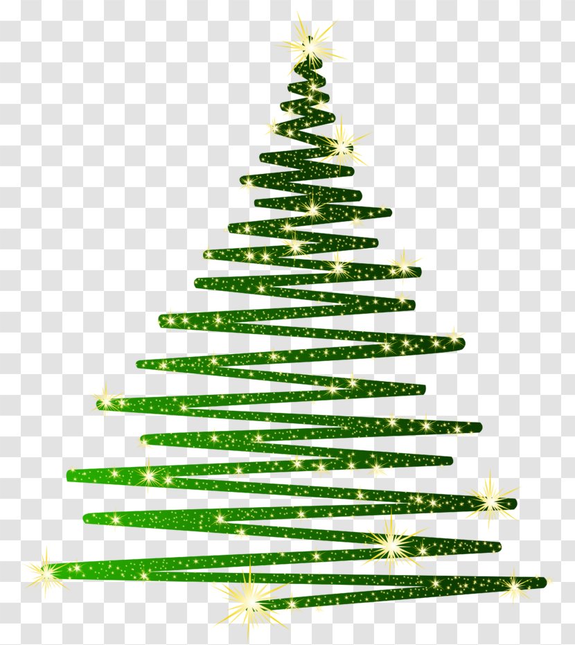 Christmas Tree Ornament Clip Art - Evergreen - Shining Clipart Transparent PNG