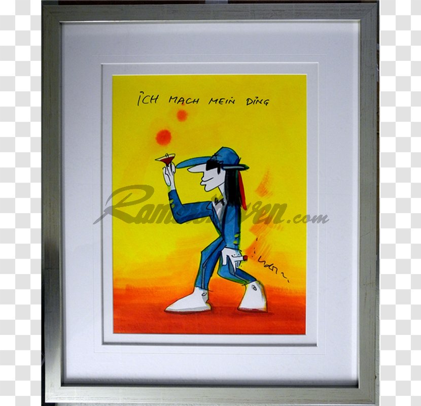 Ich Mach Mein Ding - Picture Frame - Die Show Art Painting Udo Lindenberg & Das PanikorchesterPainting Transparent PNG