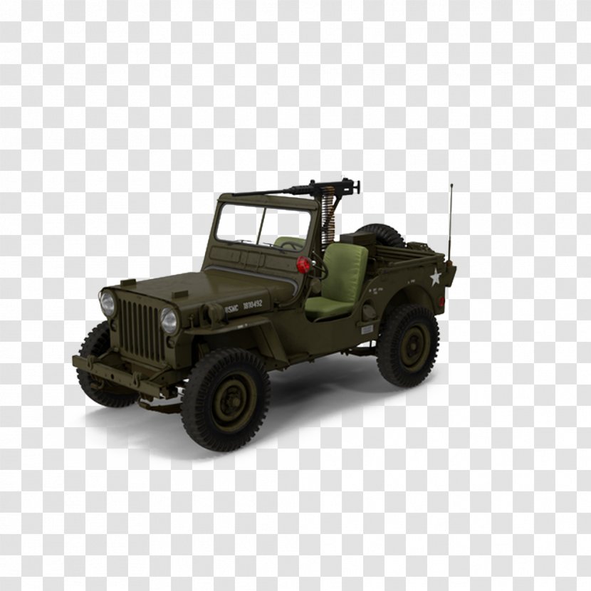 Jeep CJ Car Military Vehicle Transparent PNG