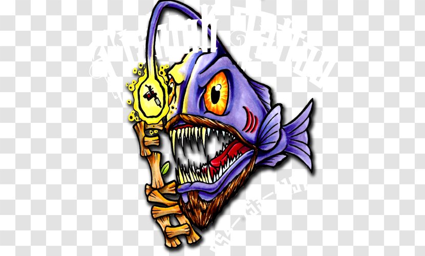 Vertebrate Legendary Creature Clip Art - INK FISH Transparent PNG