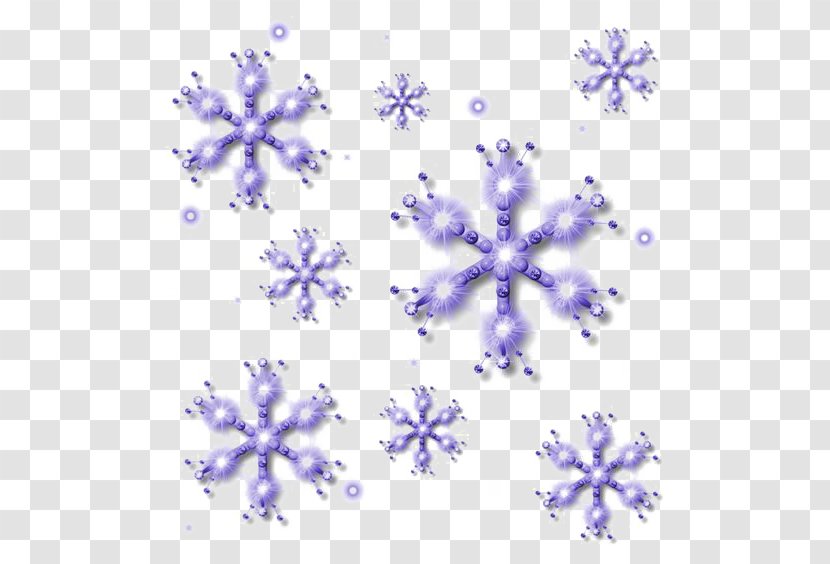 Snowflake Clip Art - Flower - Hexagonal Snowflakes Transparent PNG