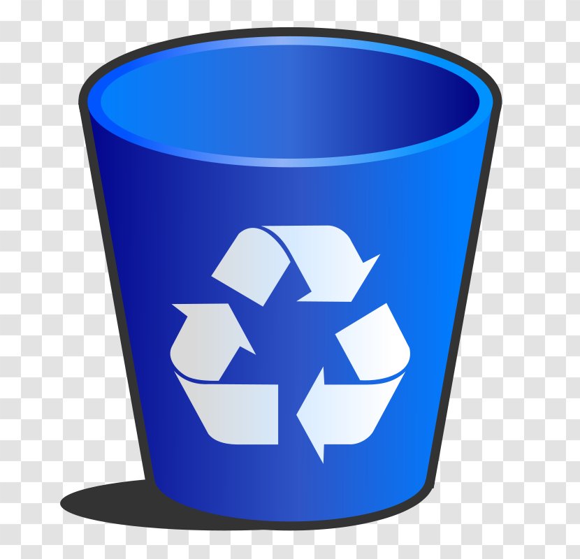 Paper Recycling Bin Waste Container Clip Art - Cartoon Trashcan Transparent PNG