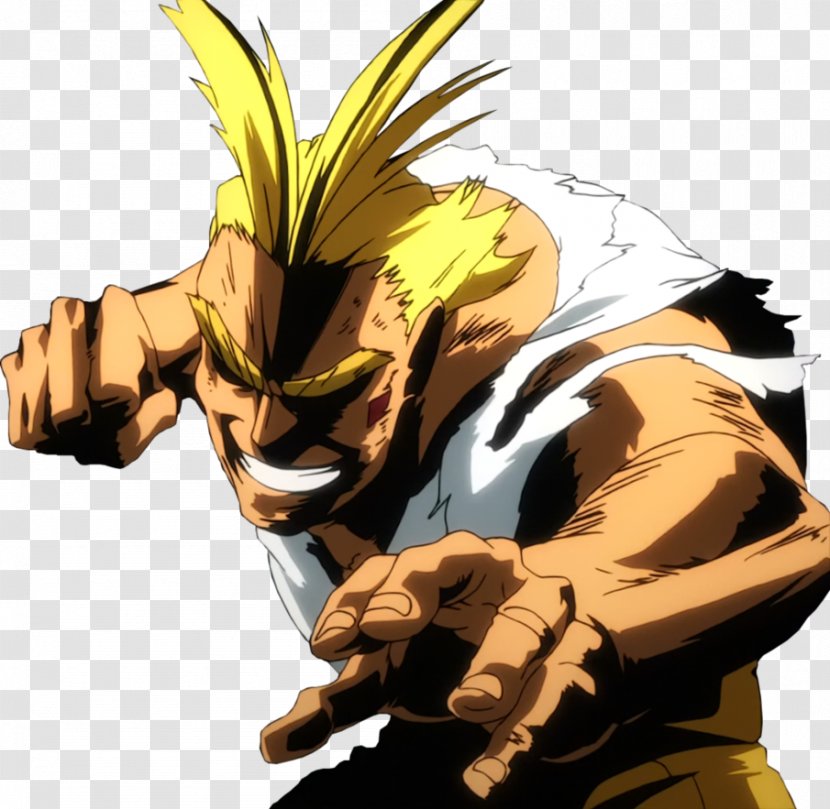 All Might YouTube My Hero Academia Plus Ultra - Cartoon Transparent PNG