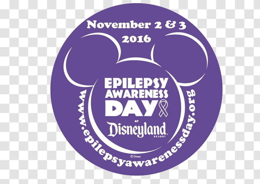 Epilepsy Awareness Day At Disneyland Brand Logo Font Product Transparent PNG
