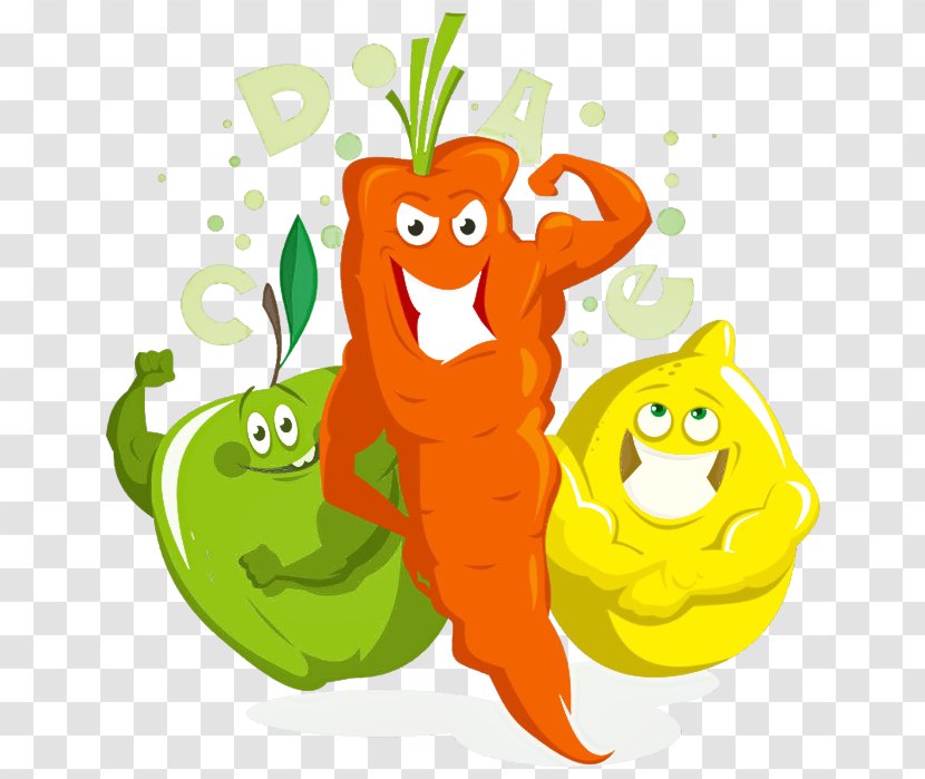 Cartoon Vegetable Green Capsicum Plant - Chili Pepper - Carrot Transparent PNG