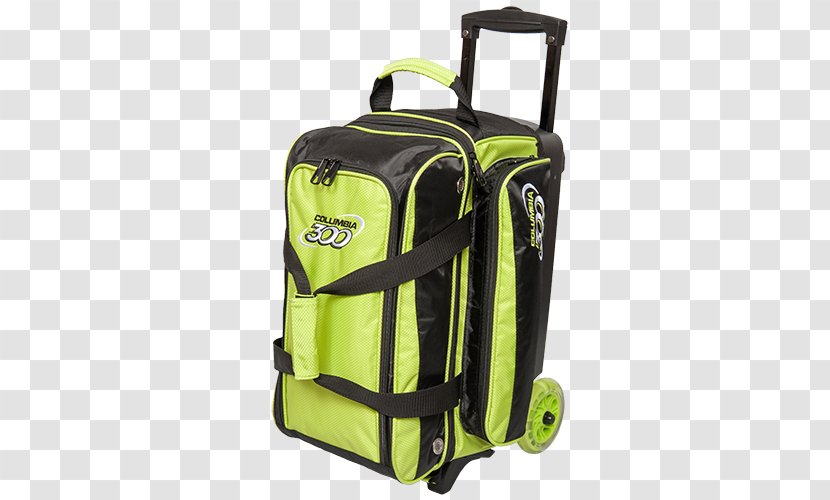 Columbia 300 Bags Icon Double Roller - Bag - LimeBowling Ball Summit TrailBowling Shirts For Men Pocket Transparent PNG
